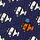 open page with product: Fish Going To Work Motif Silk Tie - Royal Blue