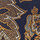 open page with product: Paisley Silk Tie - Navy & Gold