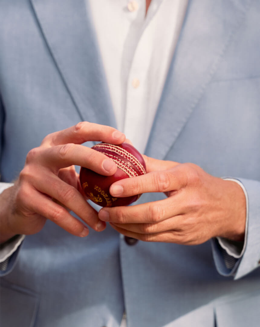 Linen Suit - Airforce Blue
